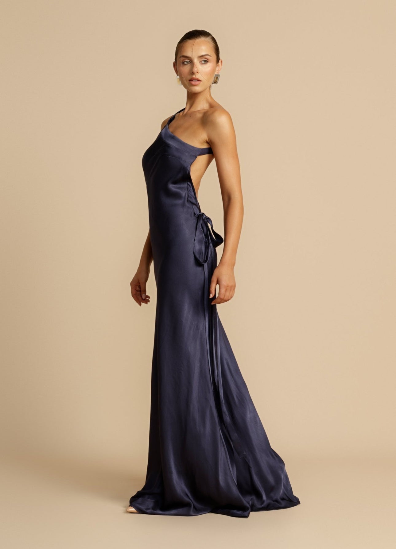 Noirea London | Celeste Satin-Abendkleid