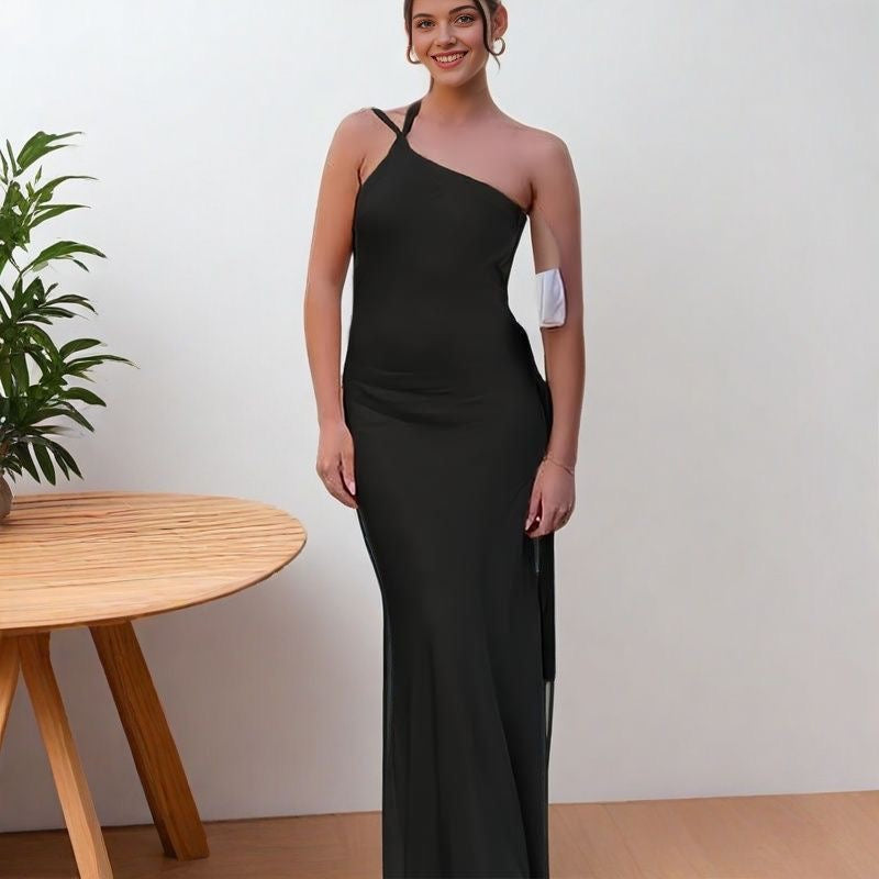 Noirea London | Celeste Satin-Abendkleid