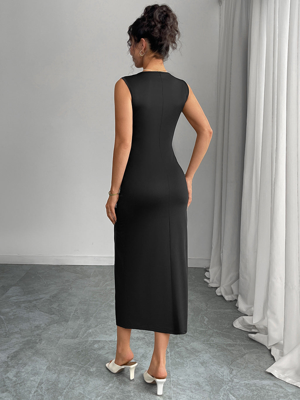 Noirea London | Belle Noir Schleifen-Kleid