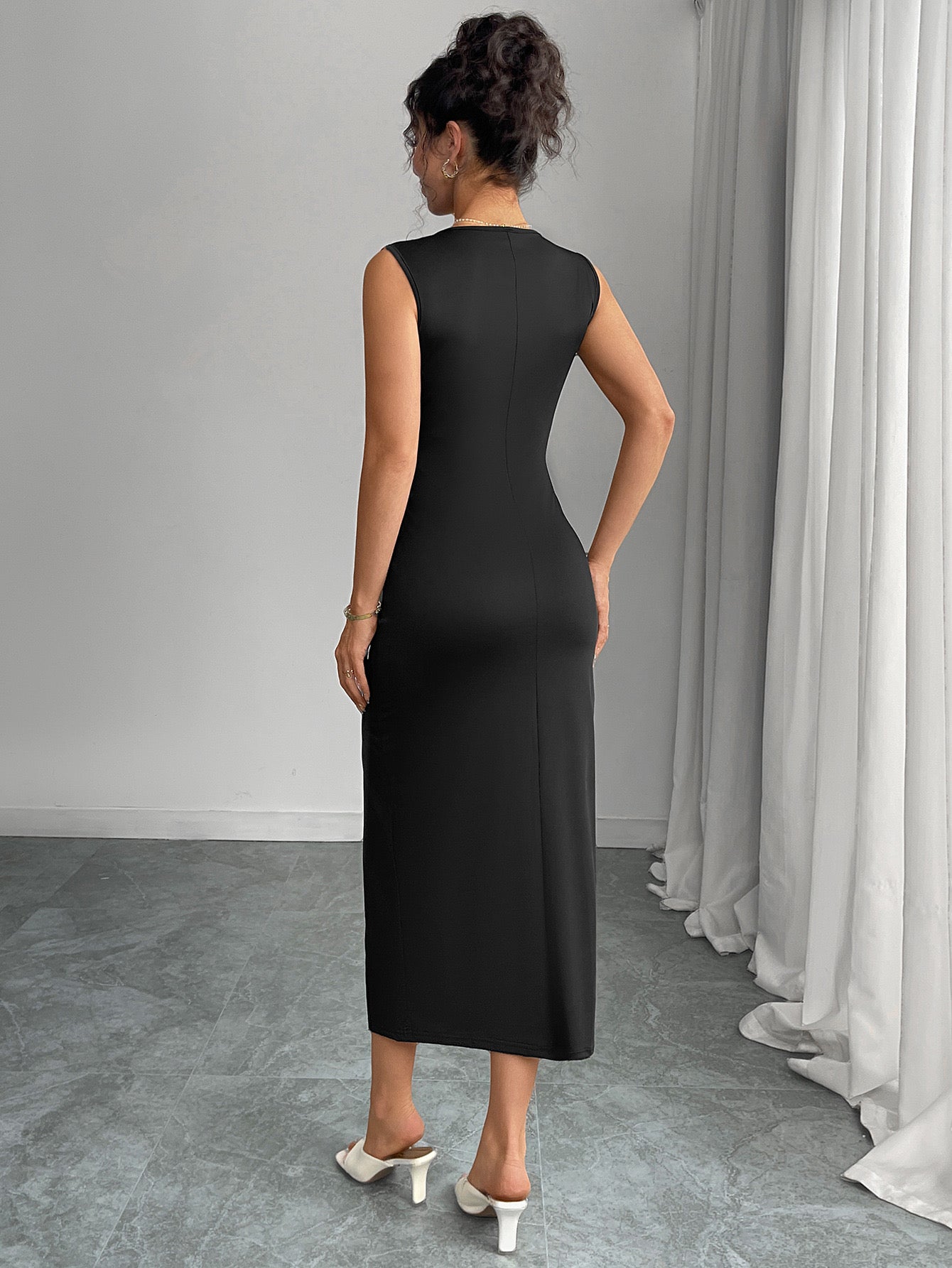Noirea London | Belle Noir Schleifen-Kleid