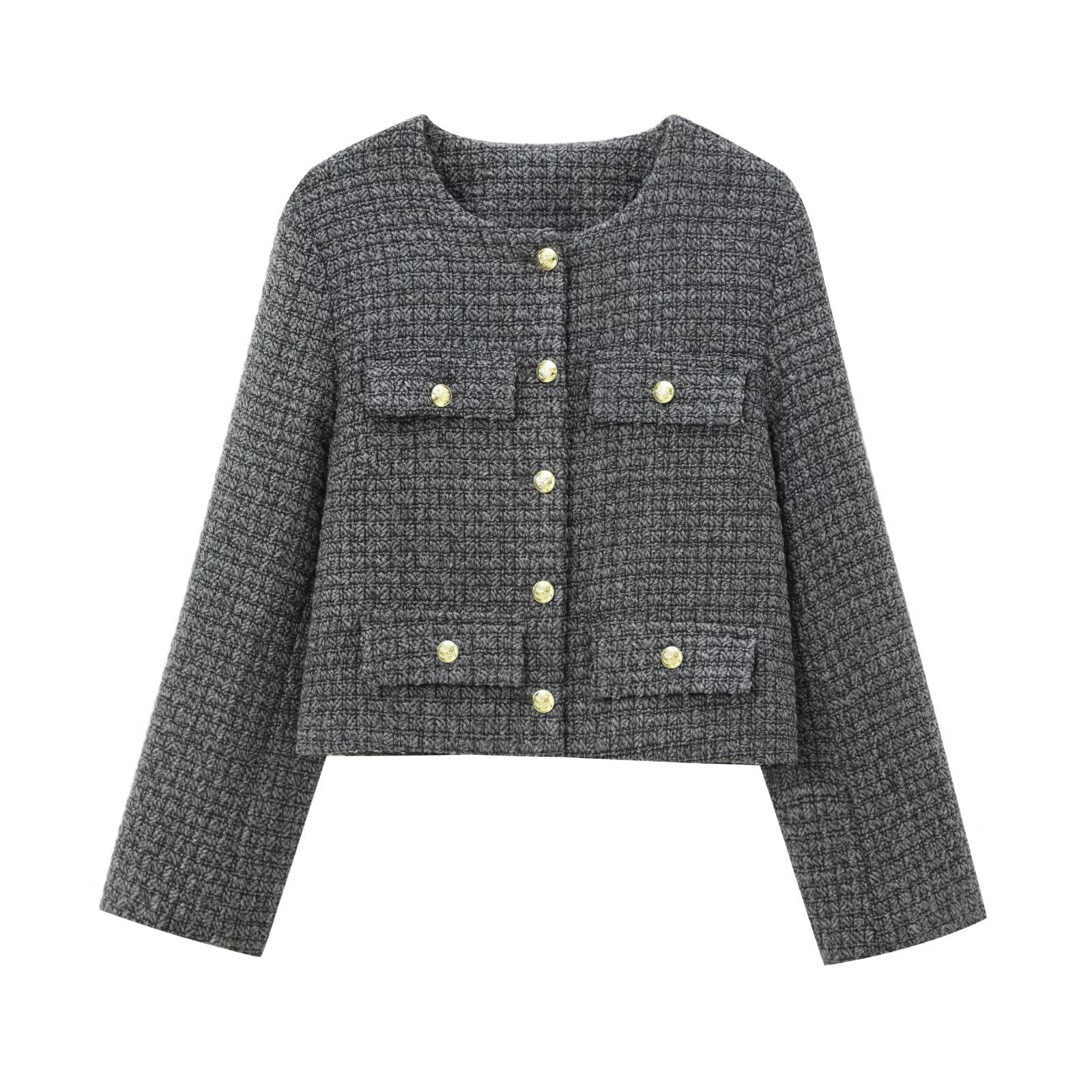 Noirea London | Cropped Bouclé-Jacke