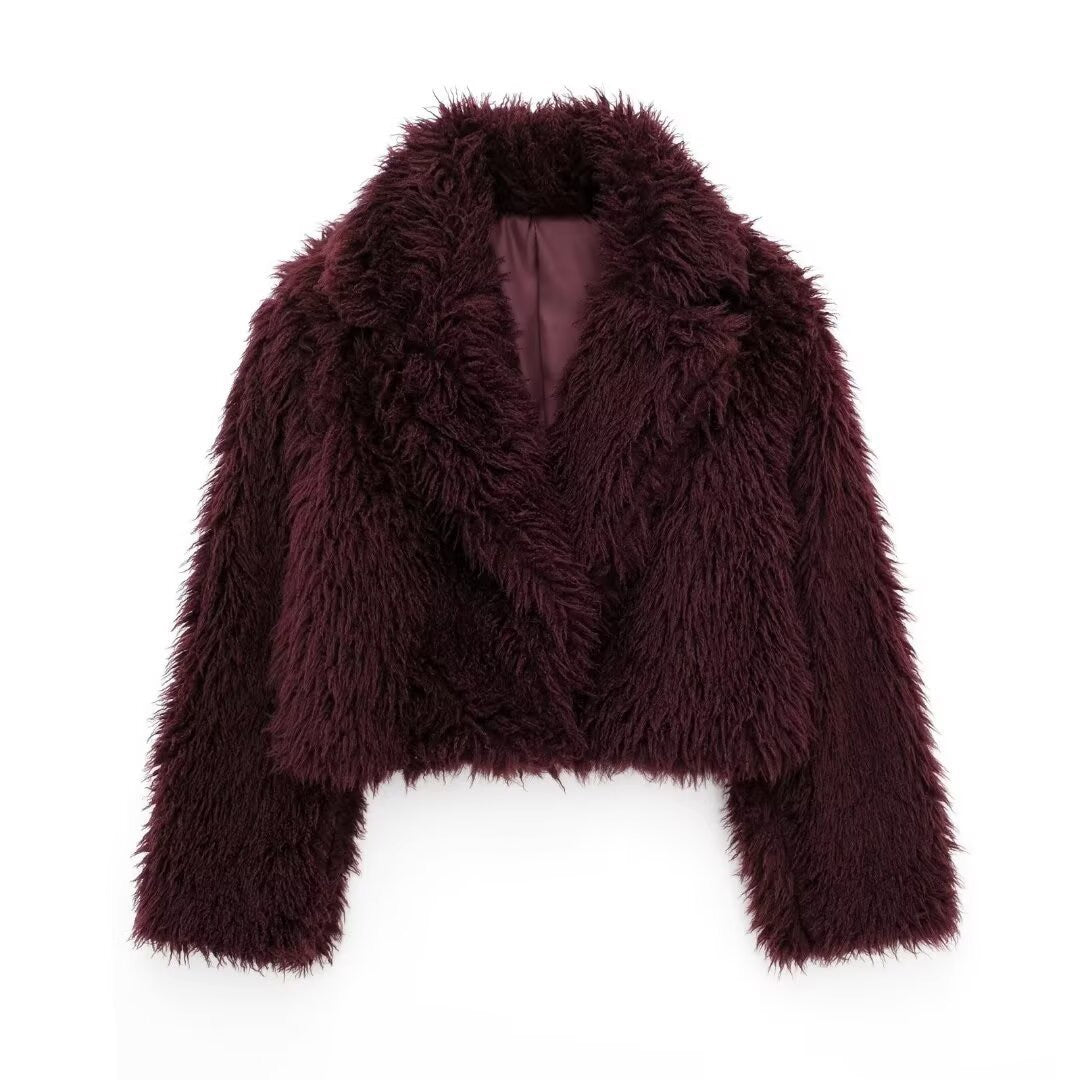 Noirea London | Faux Fur Luxusjacke