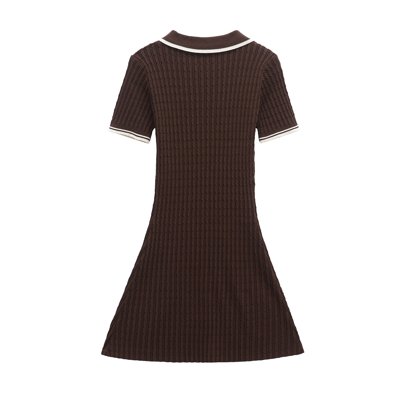 Noirea London | Polo-Strickkleid
