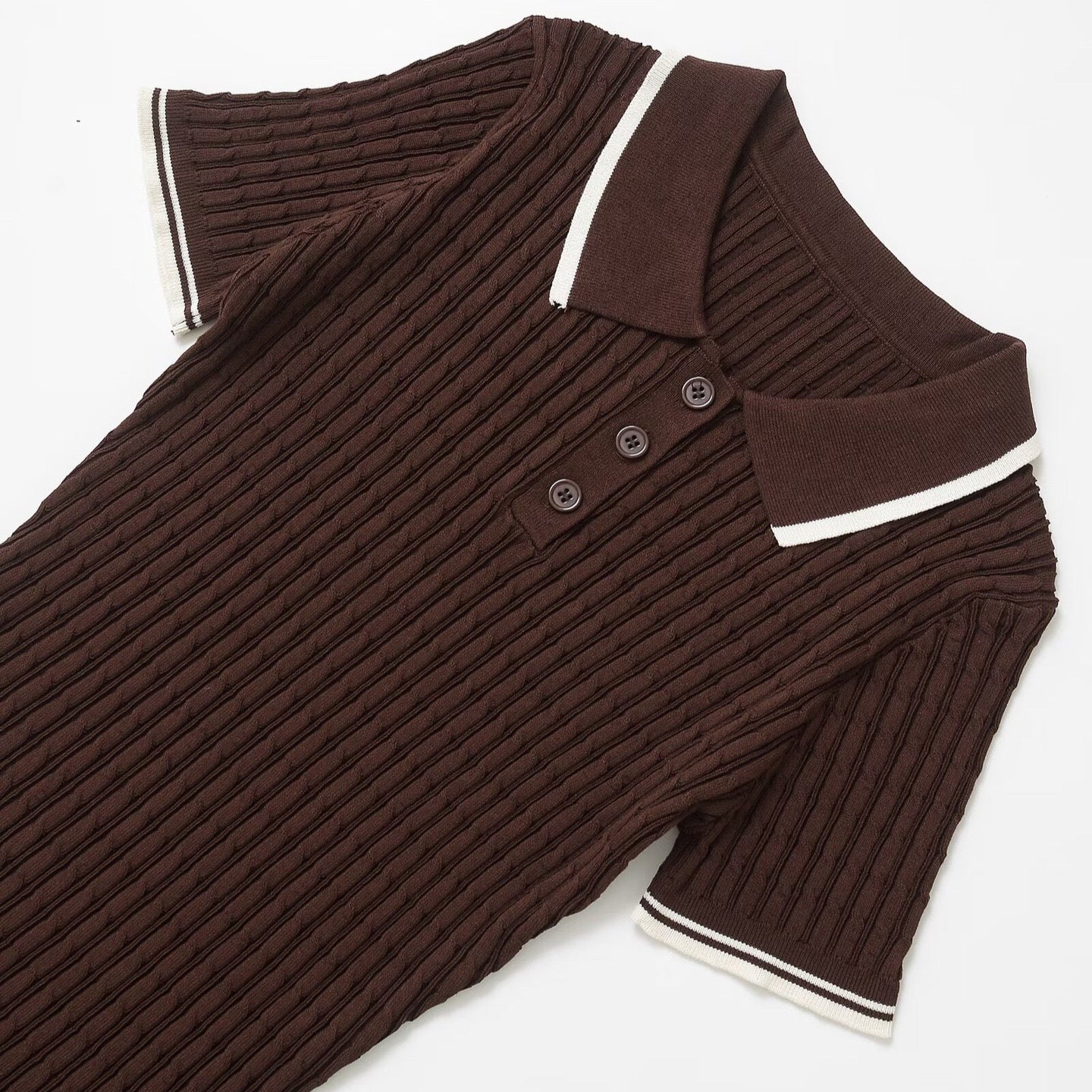 Noirea London | Polo-Strickkleid