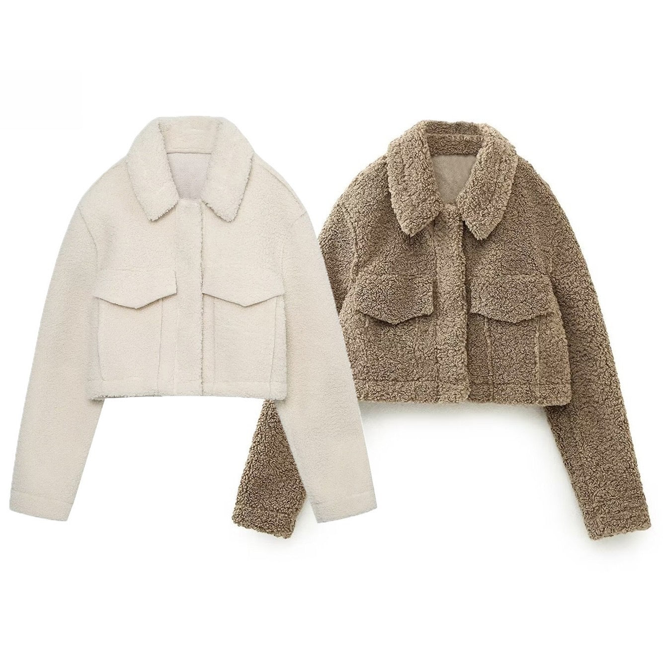 Noirea London | Teddy Kurzjacke