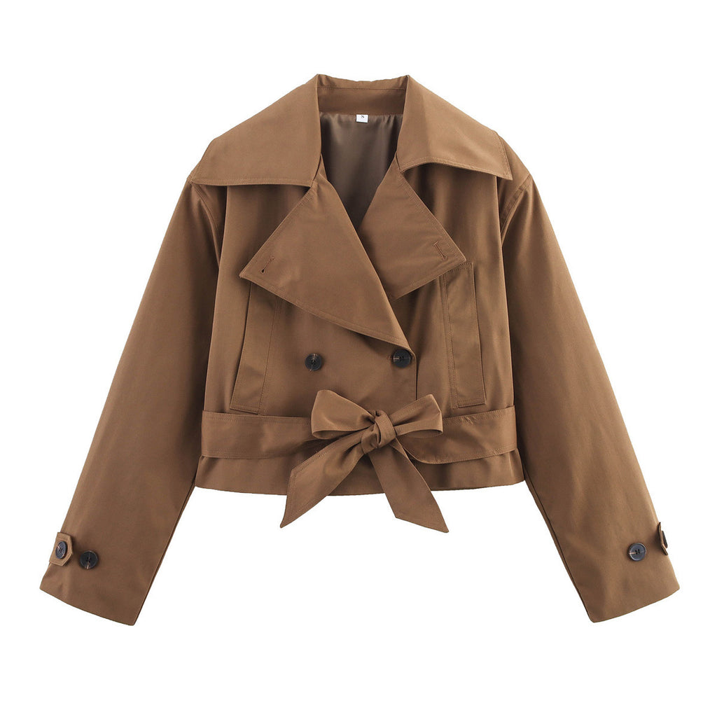 Noirea London | Cropped Trenchcoat